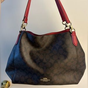 Coach brown bag, used like new.